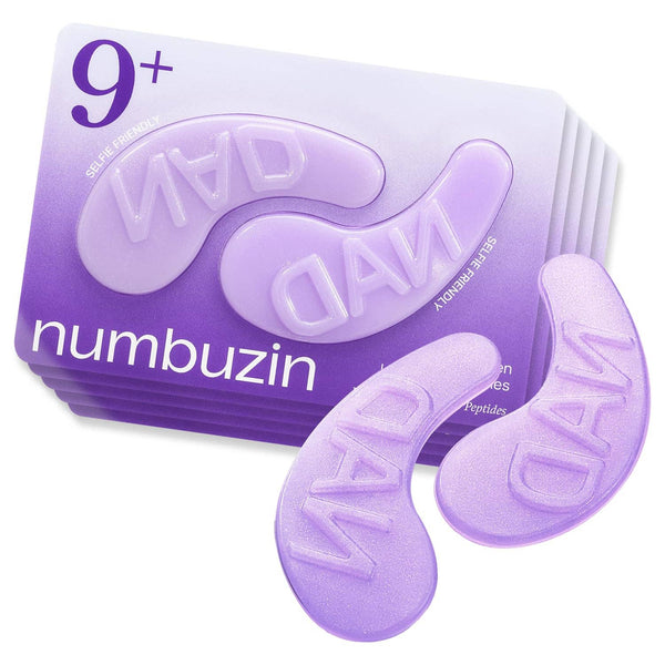 NUMBUZIN No.9 NAD+ patchs sous les yeux au collagène, lot de 5 paires