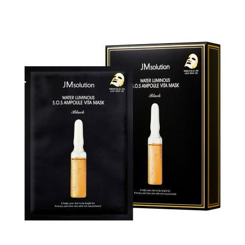 JM Solution Water Luminous Sos Ampoule Vita Mask x1 feuille