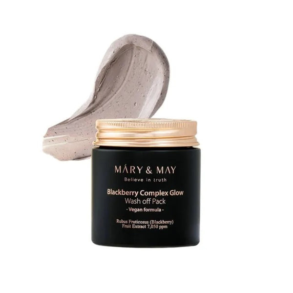 Mary & May Blackberry Complex Glow Wash Off Pack — 125 ml